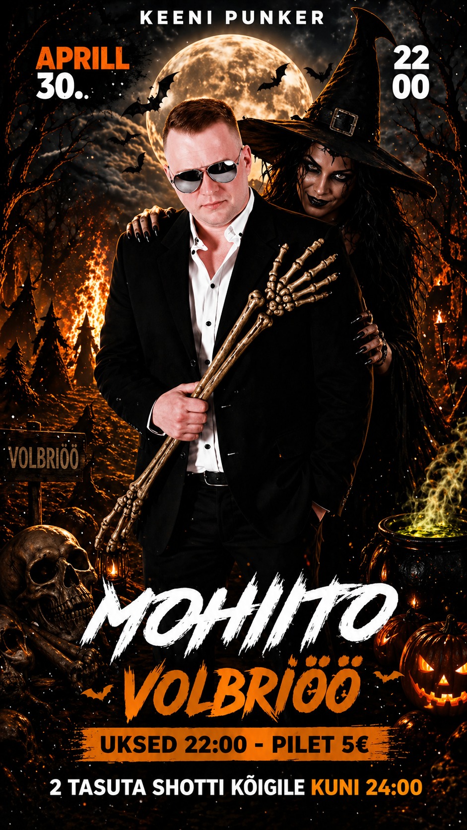 Volbriöö Mohiitoga Keeni Punkris