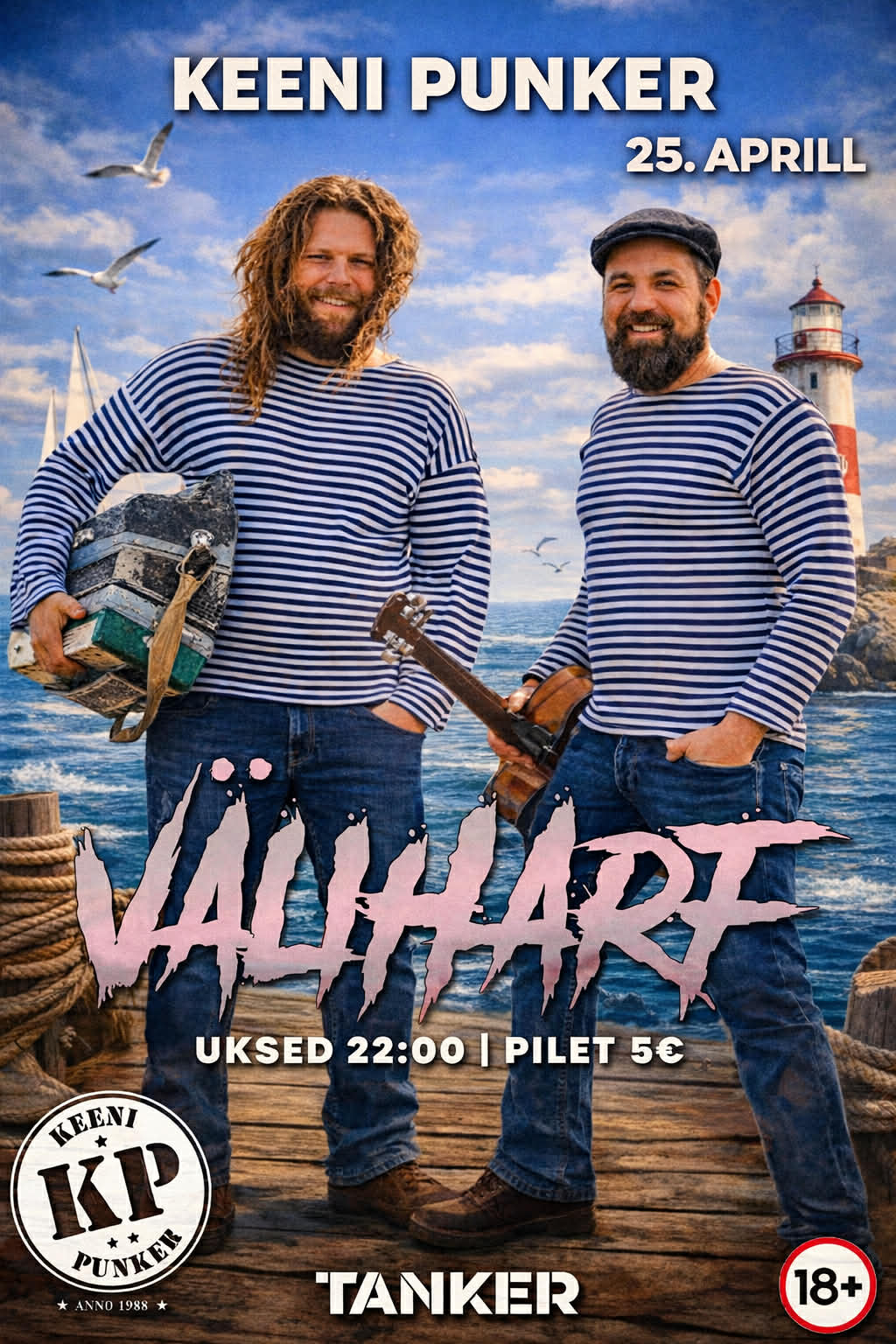 Väliharf Keeni Punkris