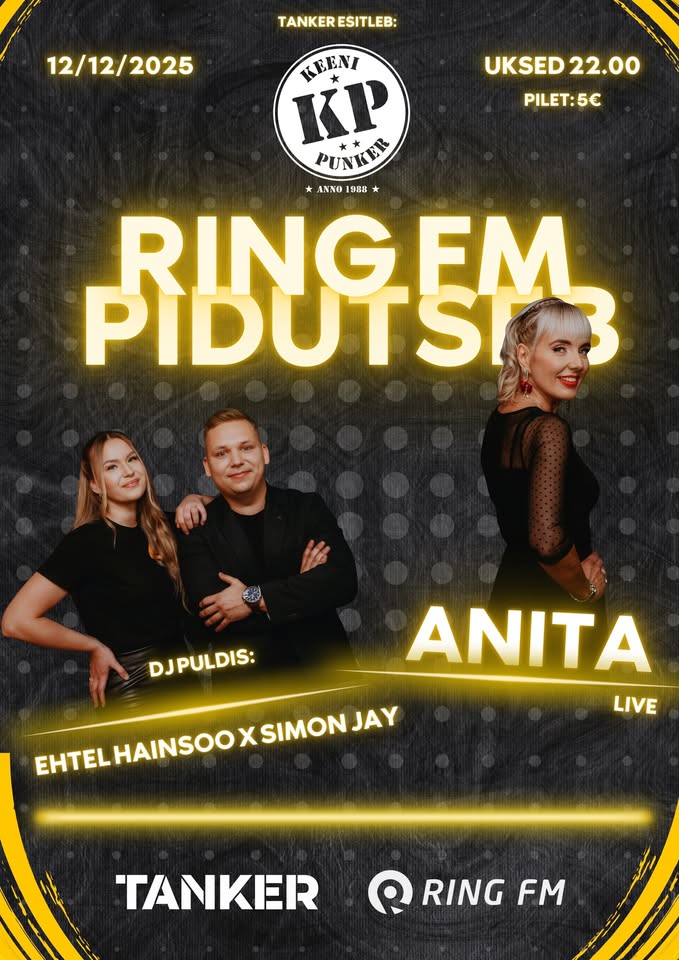 RING FM - Simon Jay x Ehtel Hainsoo - ANITA Live Keeni Punkris