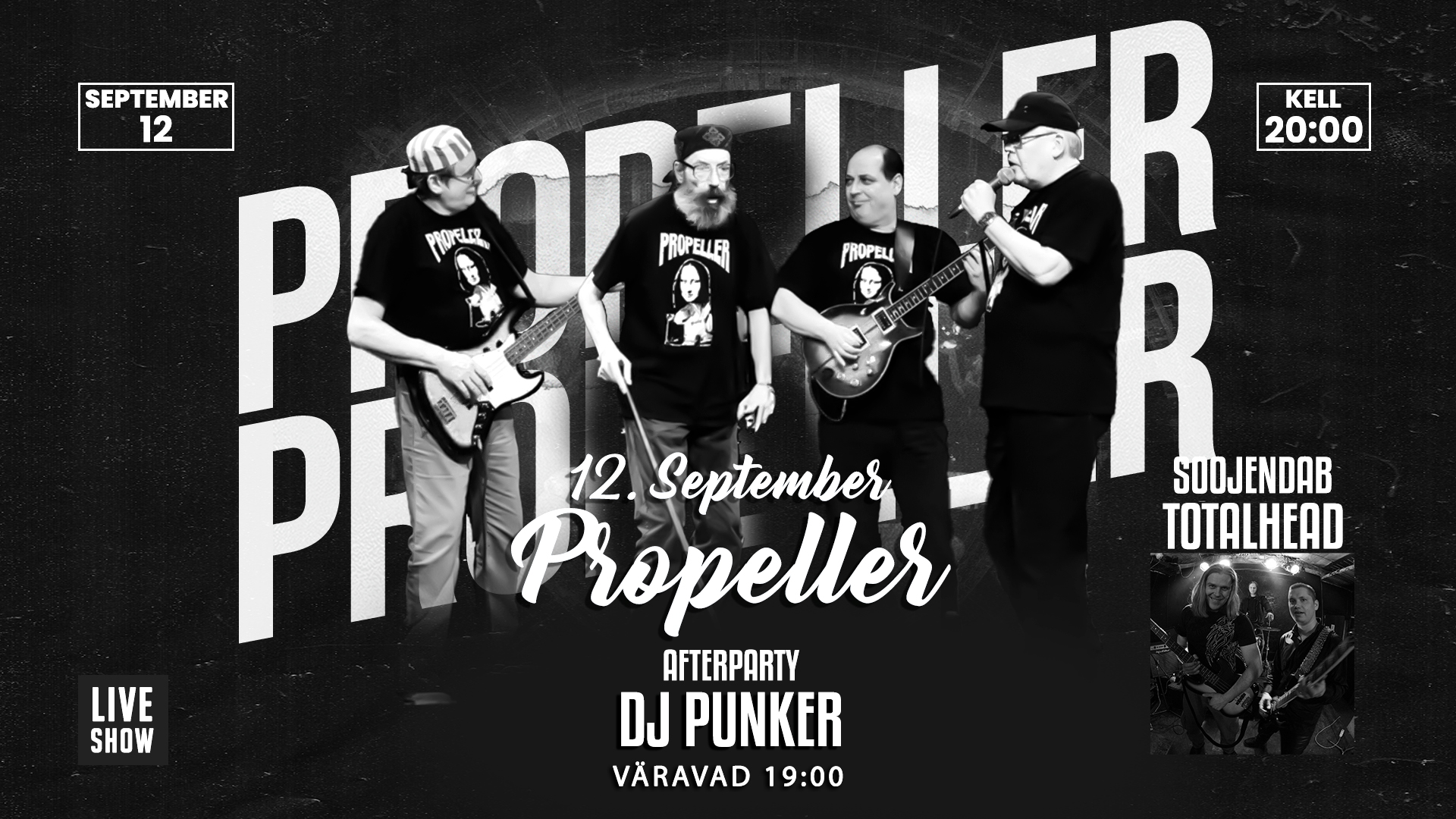 Propeller LIVE Keeni Punker välialal