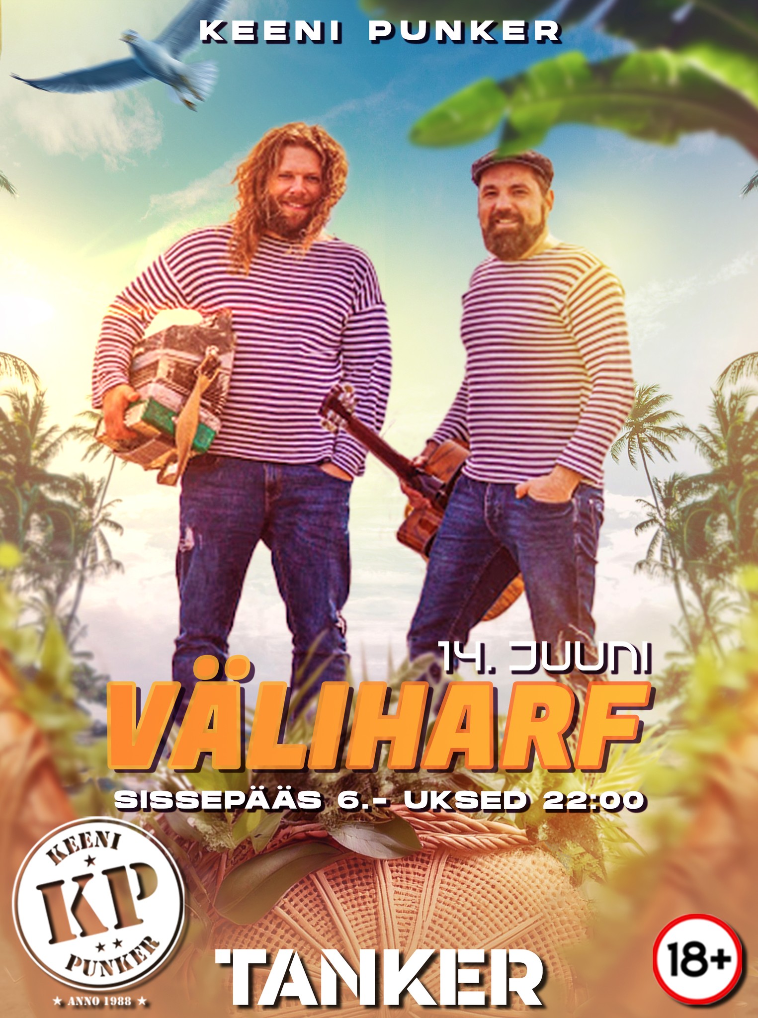Väliharf LIVE Keeni Punkris