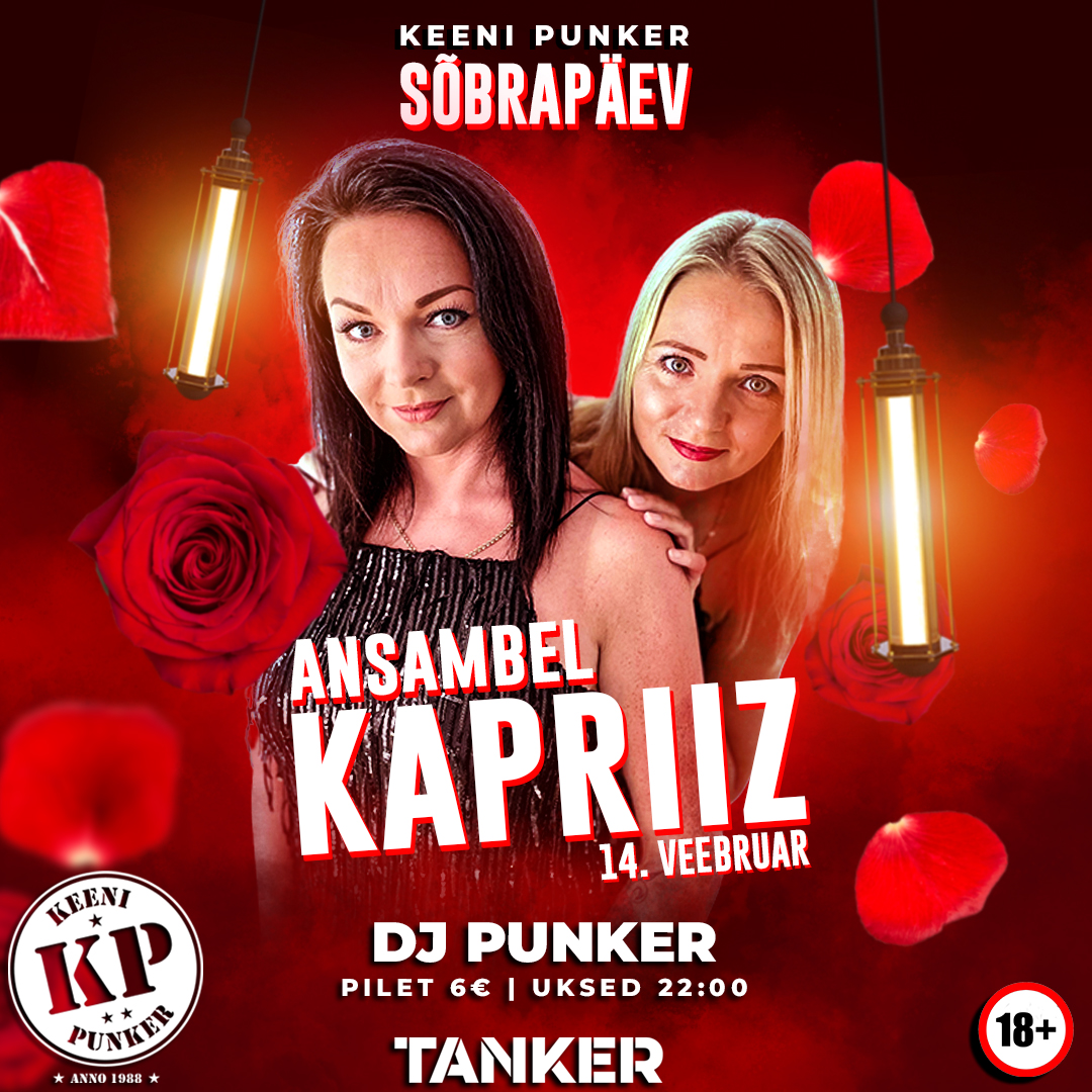 Ansambel Kapriiz LIVE Keeni Punkris: Sõbrapäeva Eri
