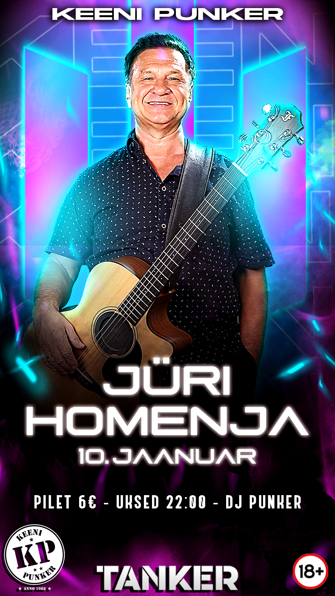 Jüri Homenja LIVE Keeni Punkris