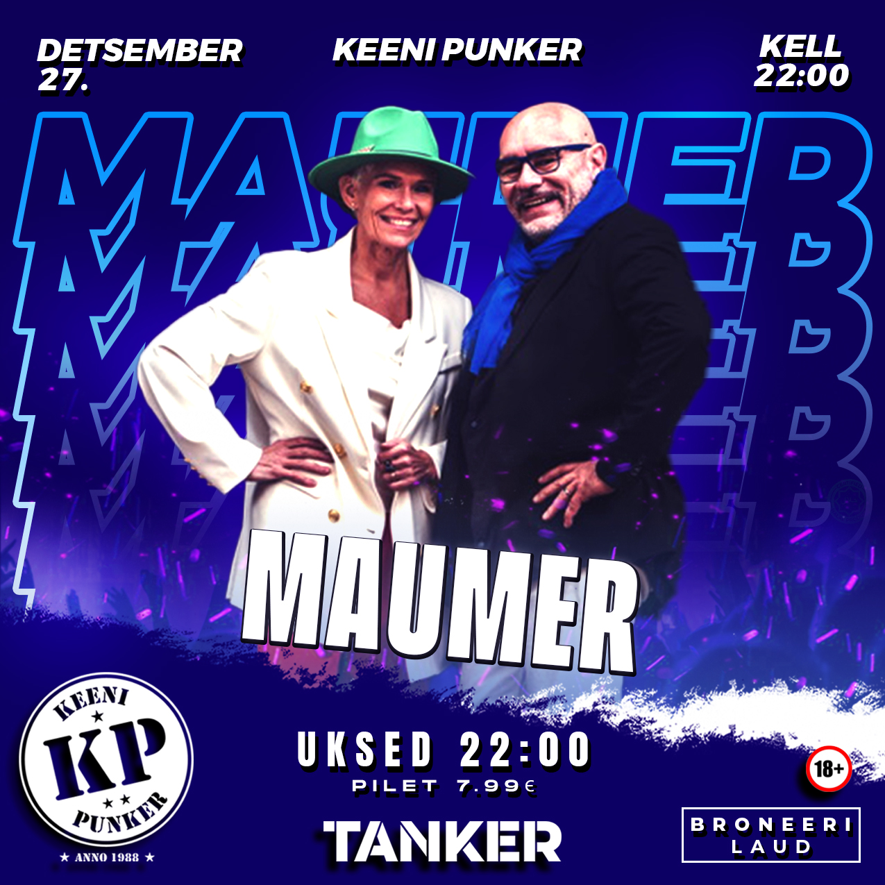MauMer LIVE Keeni Punkris