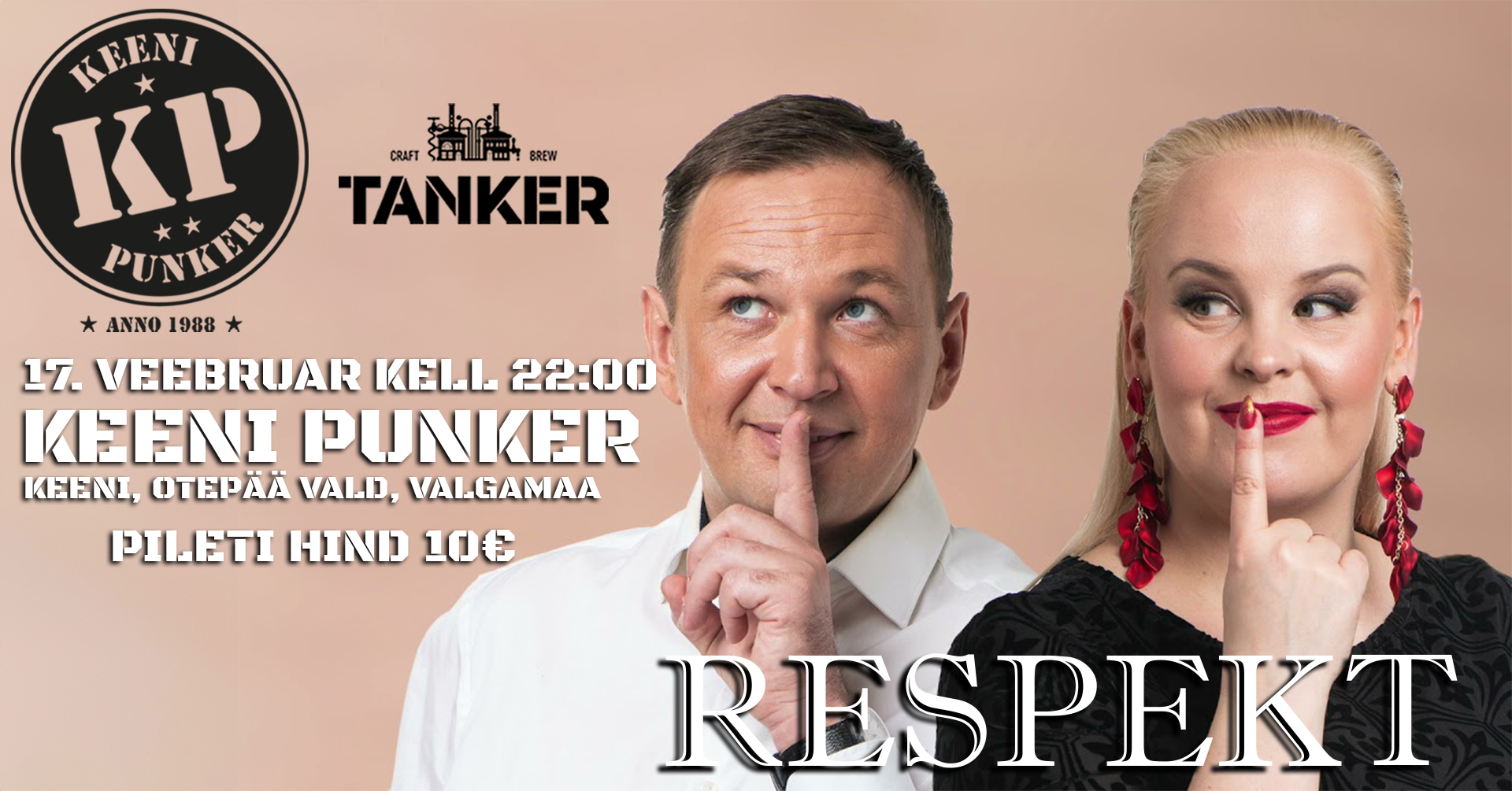 RESPEKT live KONTSERT KEENI PUNKER peokohas